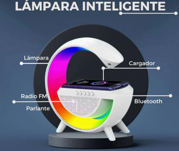 Parlante G Bluetooth Base De Carga Led®︎